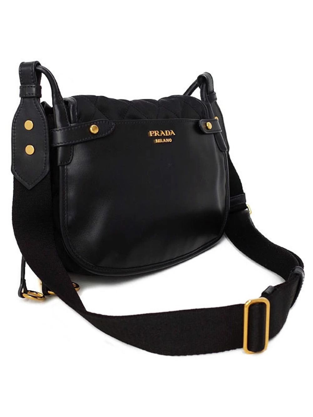 Prada Quilted Shoulder Bag Corsair